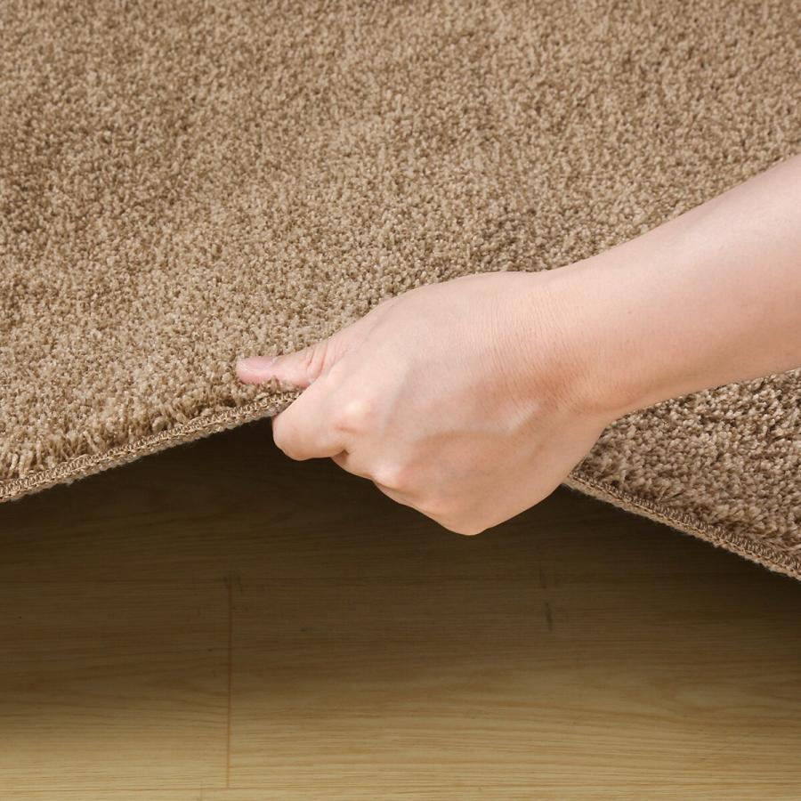 ニトリ（NITORI） ほこりが取れやすい洗えるラグ(Nクリーンウォッシュ