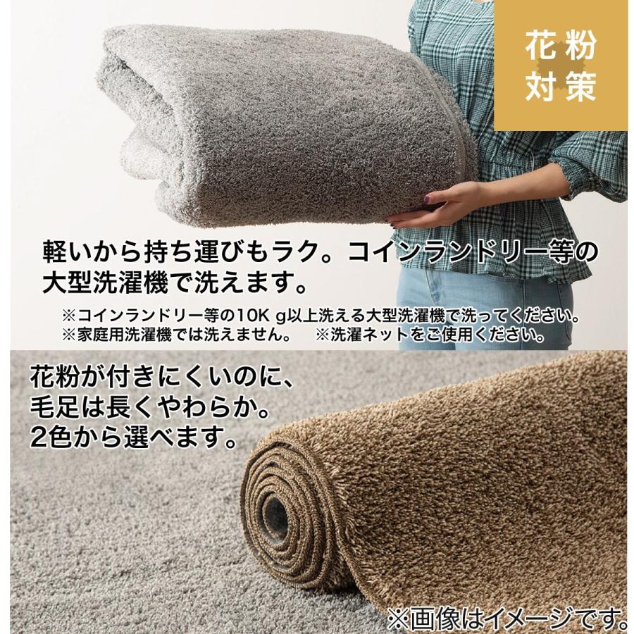 ニトリ ほこりが取れやすい洗えるラグ(Nクリーンウォッシュ ニトリ ほこりが取れやすい洗えるラグ(Nクリーンウォッシュ