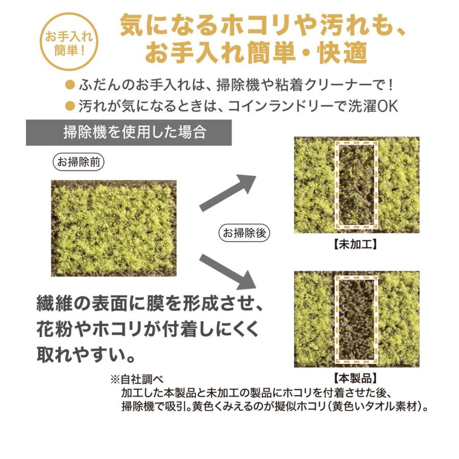 ニトリ（NITORI） ほこりが取れやすい洗えるラグ(Nクリーンウォッシュ