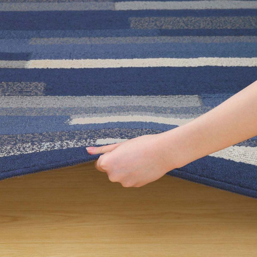 防ダニ加工タフトラグ ニューストライプnv 0x240 ニトリ 玄関先迄納品 1年保証 ニトリ Yahoo 店 通販 Yahoo ショッピング