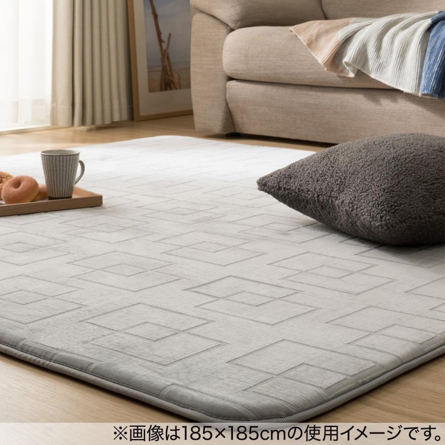 もっちり厚みウレタン入りラグ スクエアソフト 0x240 ニトリ 玄関先迄納品 1年保証 ニトリ Yahoo 店 通販 Yahoo ショッピング