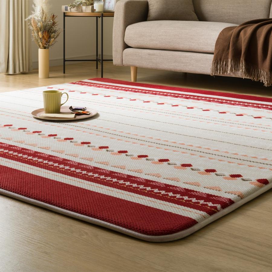 ふっくらウレタン入り 保湿+吸湿発熱+蓄熱ラグ(NW-SP CW2220 200X240 RW8) ニトリ 『玄関先迄納品』 『1年保証』|nitori-net|02