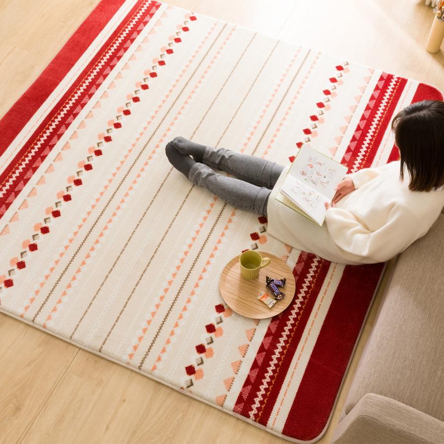 ふっくらウレタン入り 保湿+吸湿発熱+蓄熱ラグ(NW-SP CW2220 200X240 RW8) ニトリ 『玄関先迄納品』 『1年保証』|nitori-net|03