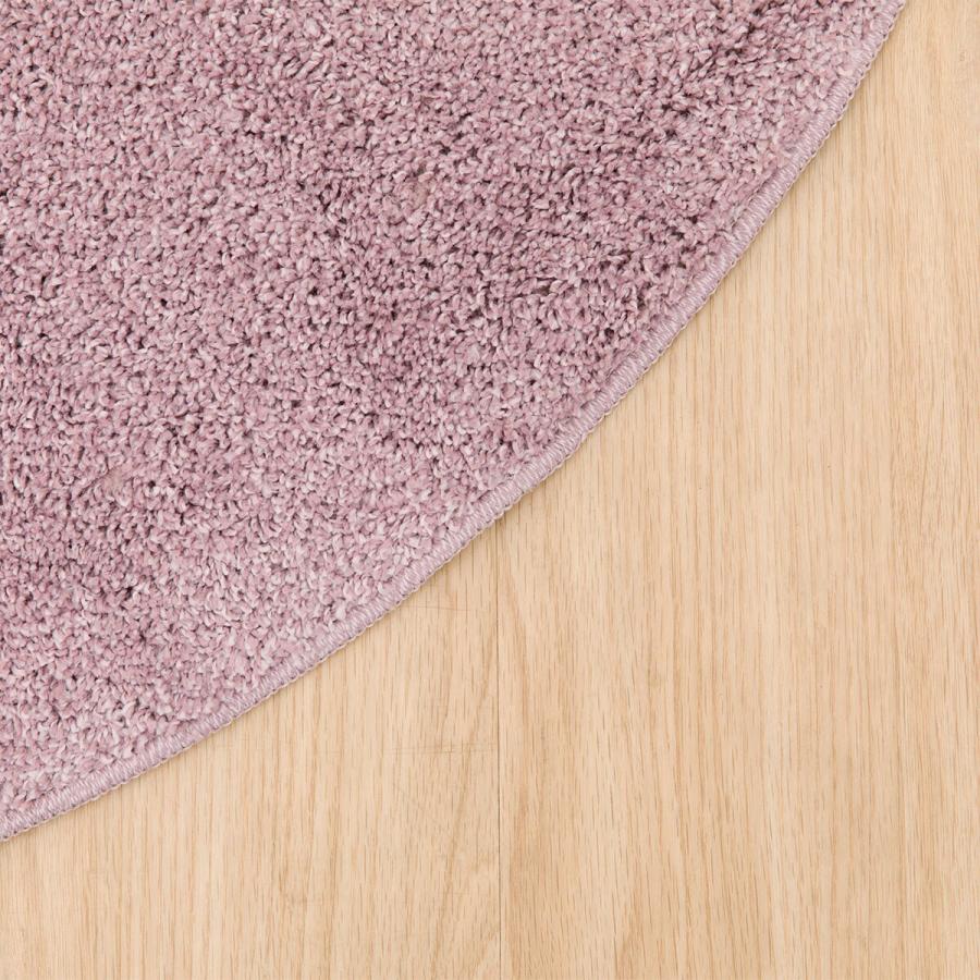 ニトリ（NITORI） ほこりが取れやすい洗えるラグ(130R RO SR002