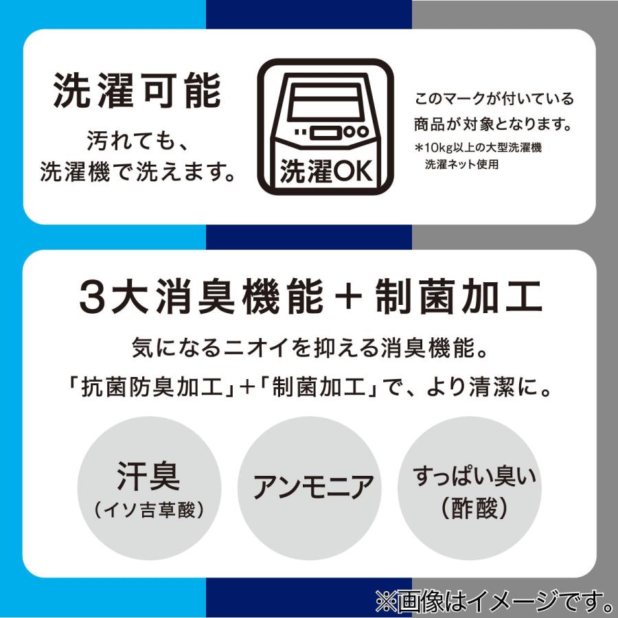 ウレタン入り洗える接触冷感ラグ(NクールSPs GY 185X240 TC27) 無地 おしゃれ カーペット 夏用 ニトリ｜nitori-net｜20