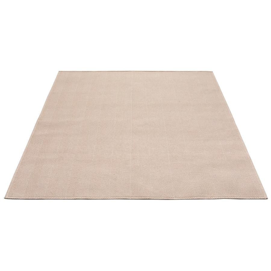 ニトリ ウレタン入りジャガード織りラグ(ヘリンボン200X240BE