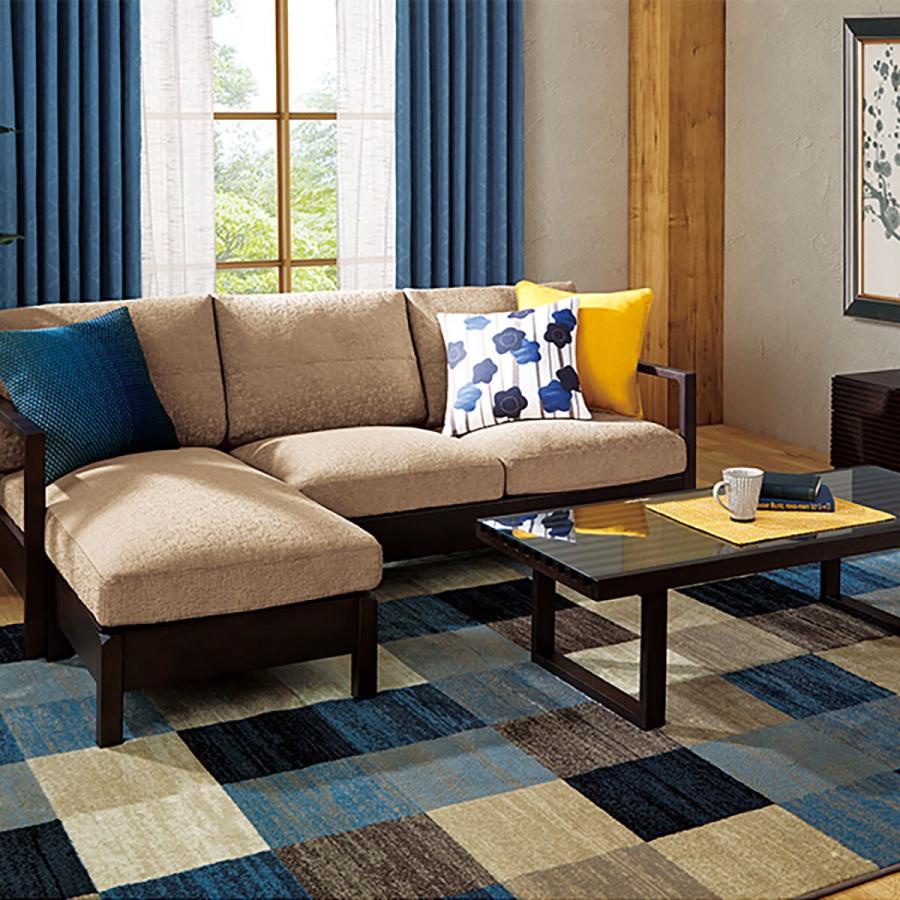 ウィルトン織　ラグ 約133×190cm エクセレント ウィルトン織 ラグ カーペット クラシック柄 133