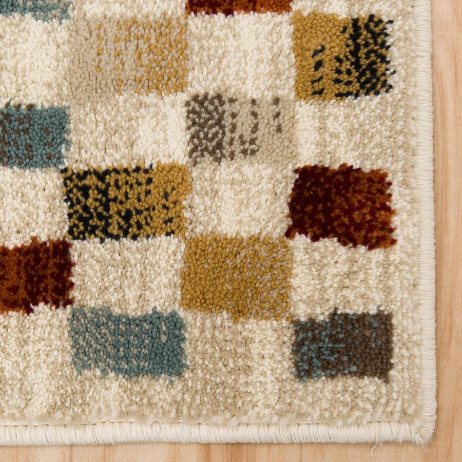 ニトリ（NITORI） アクセントラグ(タマライ BE 200X285) 柄物