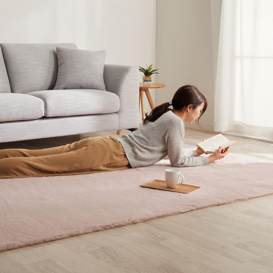 アクセントラグ ウサギ2ro 160x230 ニトリ 玄関先迄納品 1年保証 ニトリ Yahoo 店 通販 Yahoo ショッピング