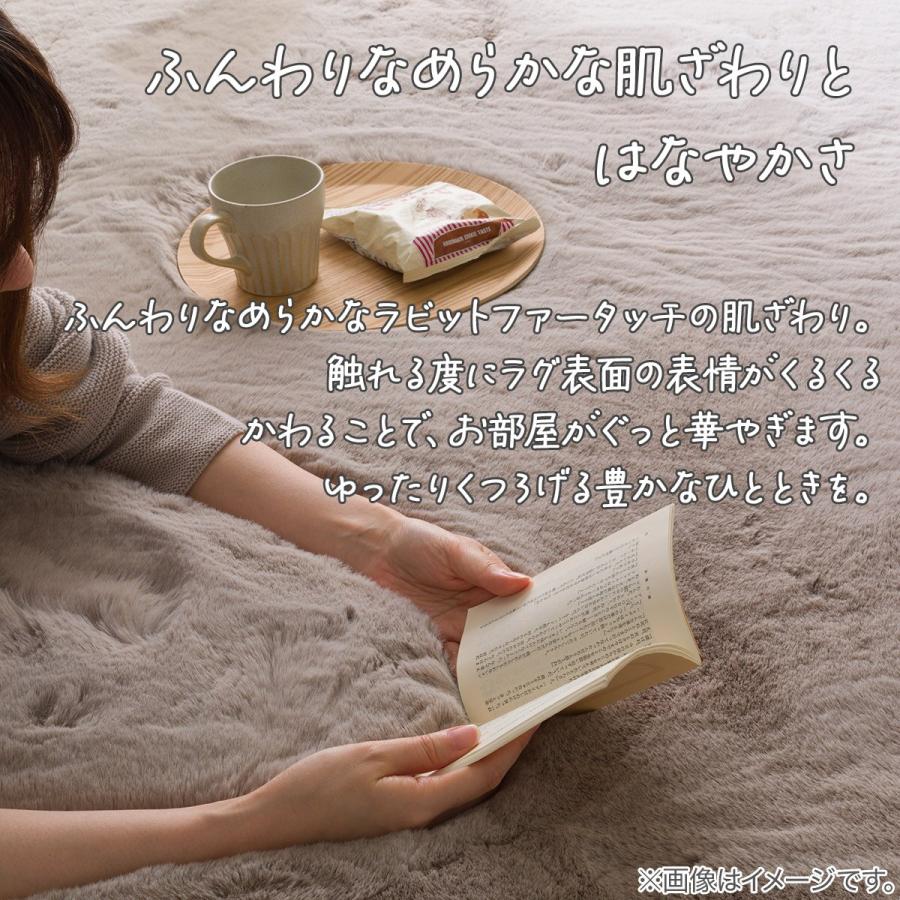 ニトリ アクセントラグ(ウサギラグSP 100X140 MO ZG03) : ニトリ