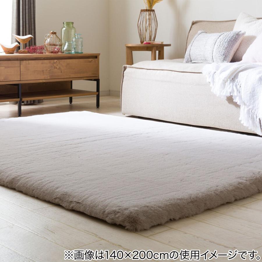 ニトリ アクセントラグ(ウサギラグSP 100X140 MO ZG03) : ニトリ