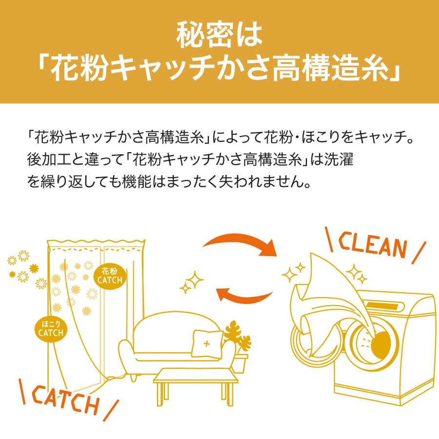 ニトリ（NITORI） 遮光1級・遮熱・花粉キャッチカーテン(キャッチC