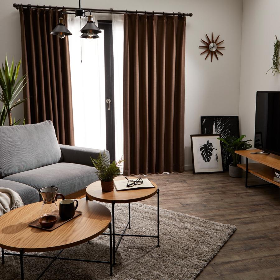 【お値下げ】カーテン8枚セット(両開き100cm(2枚)×高さ190cm) カーテン 4枚セットと2枚セット 遮光1級or遮光2級カーテン＋リーフ柄