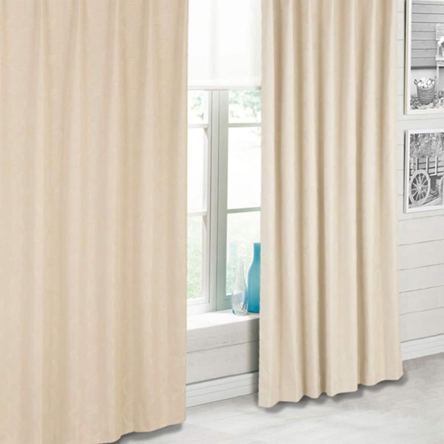 遮光1級 遮熱 遮音カーテン アルノー ライトベージュ 100x135x2 ニトリ 玄関先迄納品 1年保証 ニトリ Yahoo 店 通販 Yahoo ショッピング