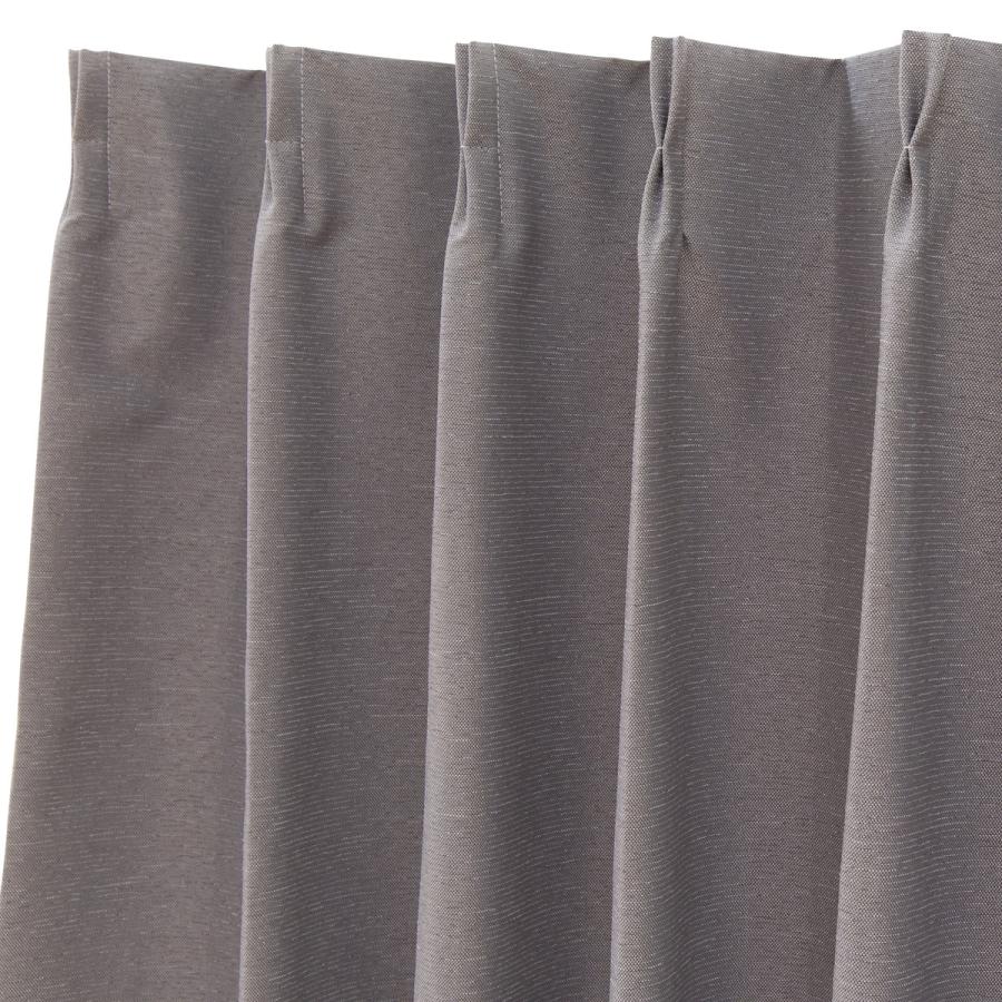 ニトリ （1枚入り）遮光1級・遮熱・遮音カーテン(ディナ グレー