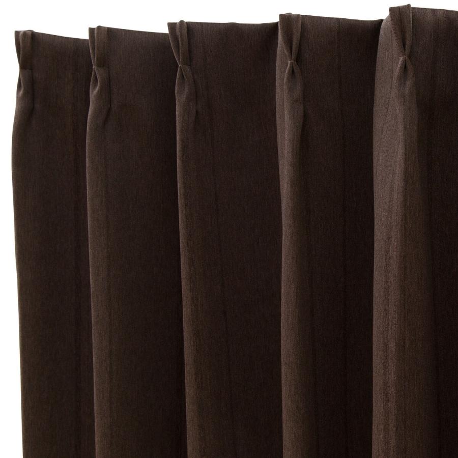 ニトリ（NITORI） 遮光1級カーテン＆レース 4枚セット(NラセットBR