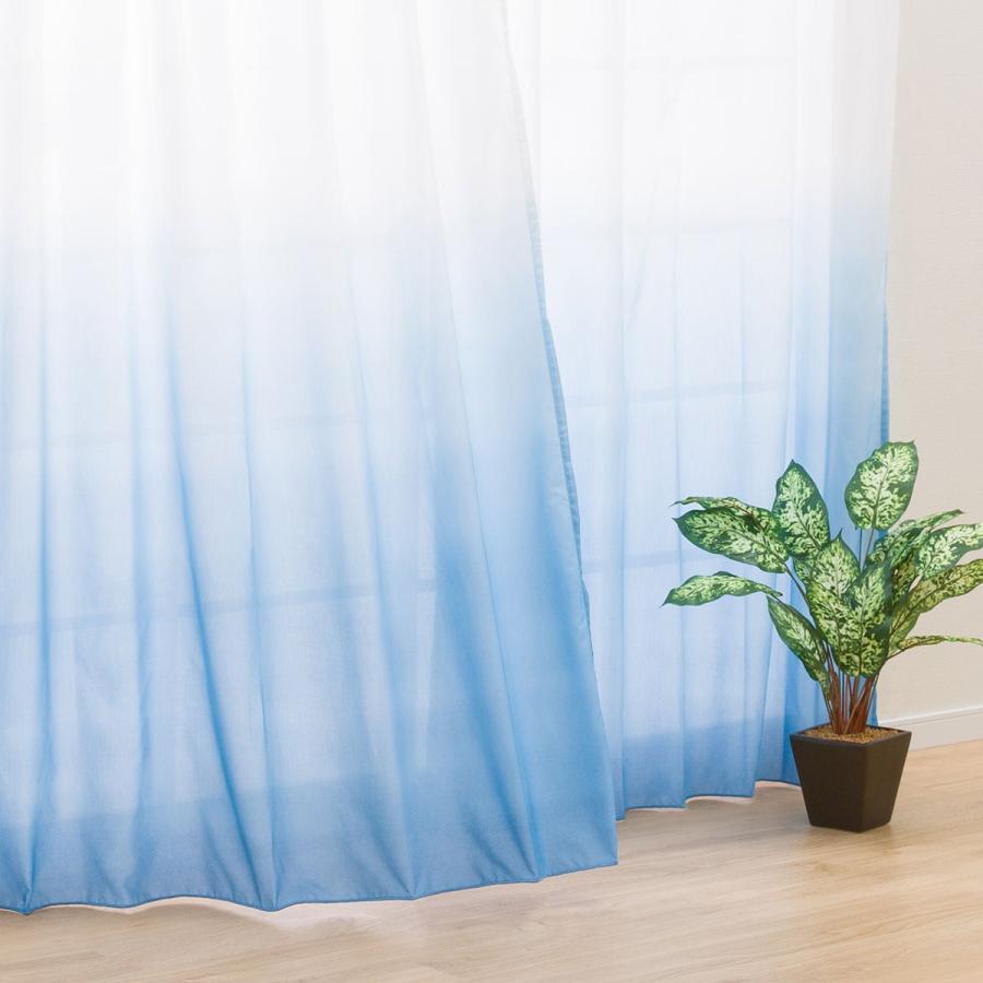 1枚入り 遮熱 遮像レースカーテン グラデ100x176x1 ニトリ 玄関先迄納品 ニトリ Yahoo 店 通販 Yahoo ショッピング