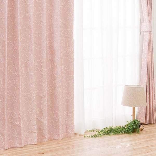 裏地付き遮光2級 遮熱カーテン ロペ ローズ 100x178x2 ニトリ 玄関先迄納品 1年保証 ニトリ Yahoo 店 通販 Yahoo ショッピング