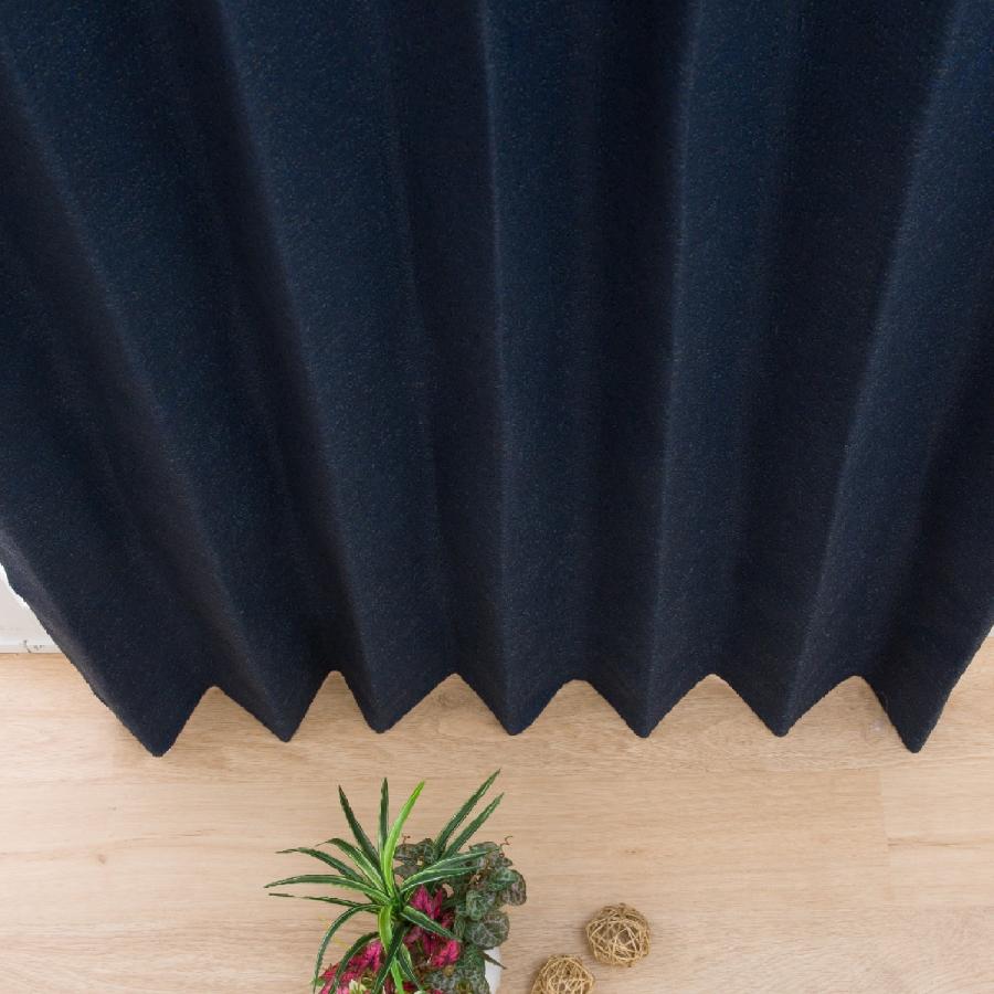 ニトリ（NITORI） 遮光1級・遮熱・遮音カーテン(クレフ100X178X2) 2枚