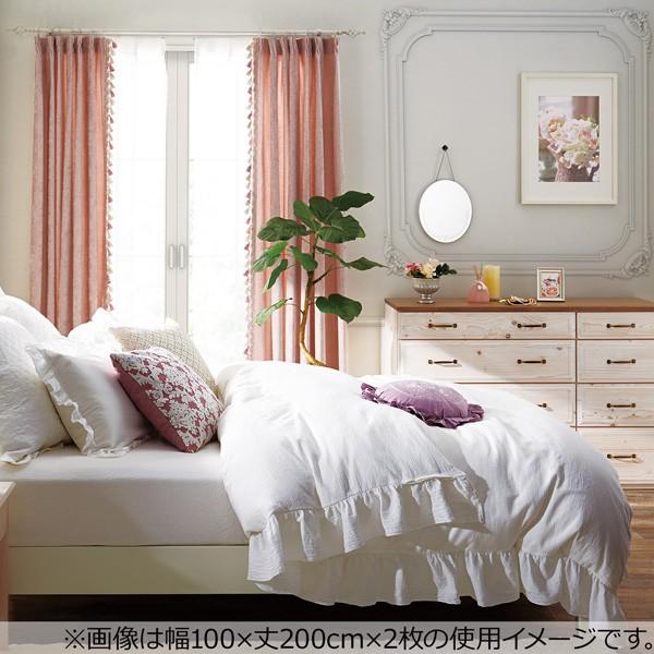 既製カーテン トリム ローズ 100x110x2 ニトリ 1年保証 玄関先迄納品 ニトリ Yahoo 店 通販 Yahoo ショッピング