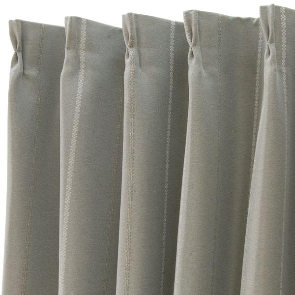 ニトリ　カーテン　2枚 ニトリ （1枚入り）遮光2級カーテン(スロウ グレー 100X178X1) 1