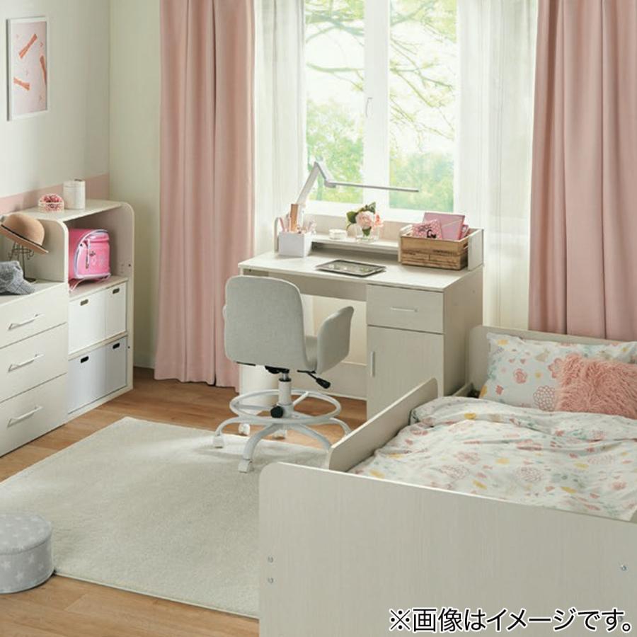 ニトリ（NITORI） 遮光3級・防炎カーテン(パレット2 ローズ 100X220X2