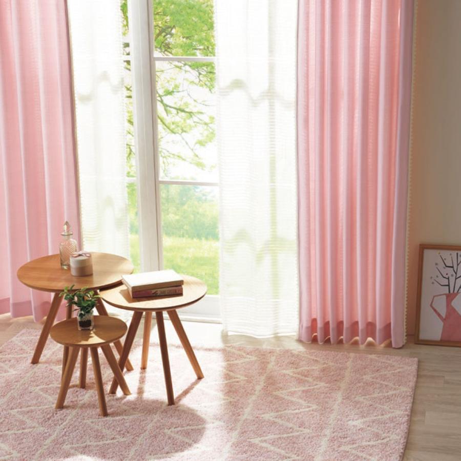 既製カーテン キキ ローズ 100x135x2 ニトリ 玄関先迄納品 1年保証 ニトリ Yahoo 店 通販 Yahoo ショッピング