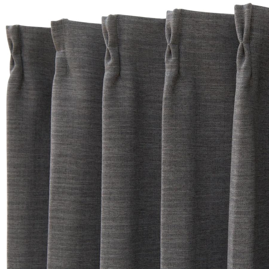 ニトリ（NITORI） 遮光1級・遮熱・消臭カーテン(アクト グレー