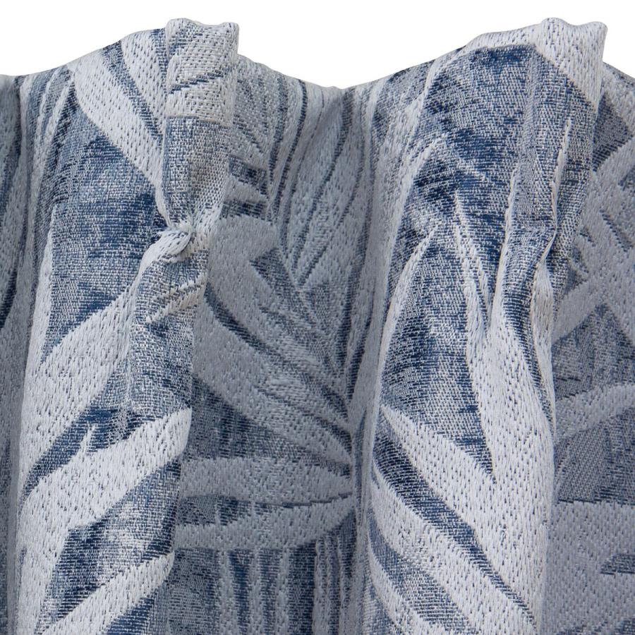 ニトリ（NITORI） 裏地付き遮光2級・遮熱カーテン(RK007 ブルー