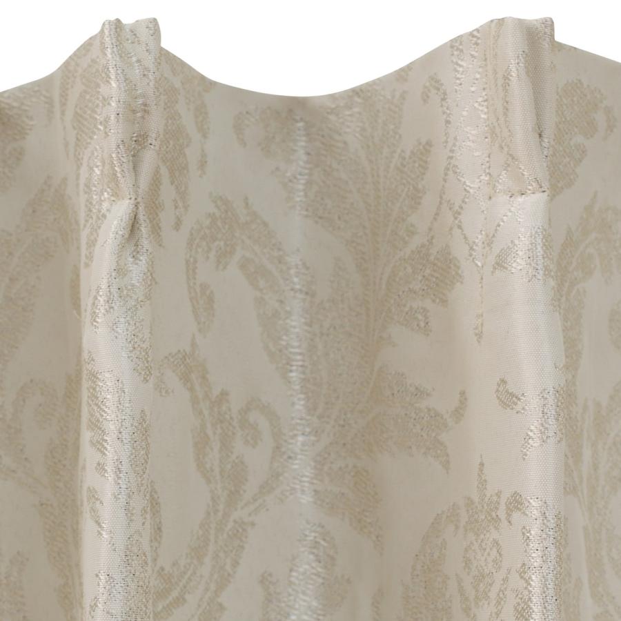 遮光2級｜ベーシック遮光Ⅱ（アイボリー）｜カーテン 157×198 両開き