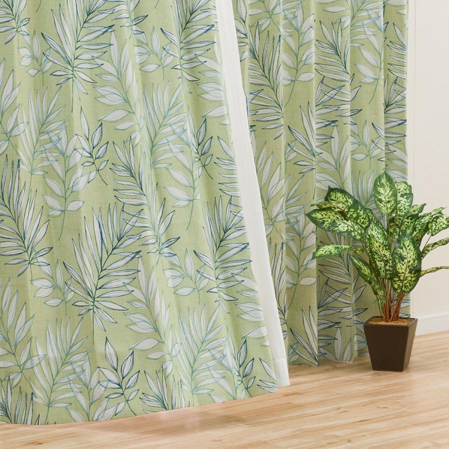 遮光2級 遮熱カーテン L リーフ 100x135x2 ニトリ 玄関先迄納品 ニトリ Yahoo 店 通販 Yahoo ショッピング