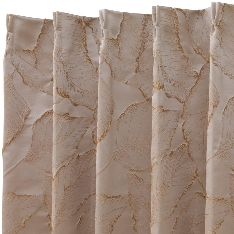 ニトリ 裏地付き遮光2級・遮熱カーテン(PK018 100X110X2) 2枚 両開き