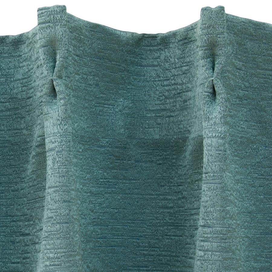 ニトリ 遮光2級・遮熱カーテン(PK020 グリーン 100X200X2) 期間