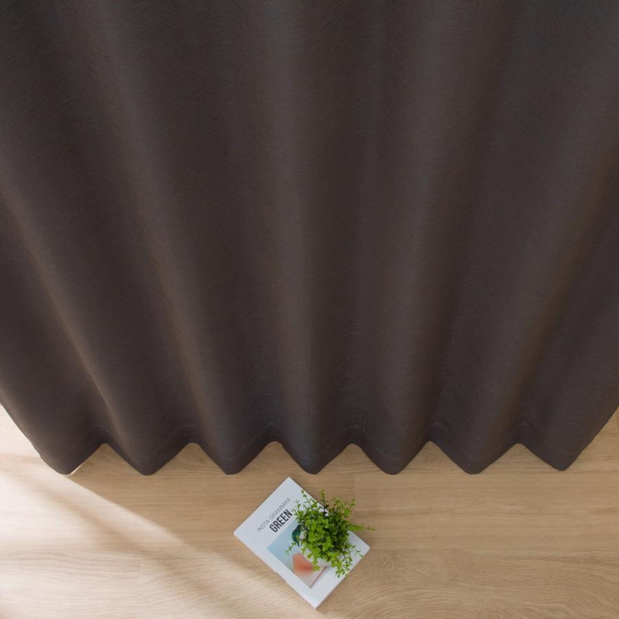 ニトリ 遮光2級・遮熱カーテン(PK020 ダークグレー 100X200X2