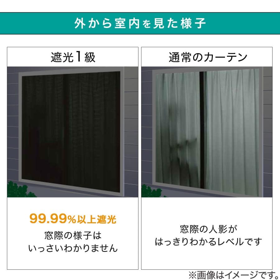 ニトリ 遮光1級・遮熱・遮音カーテン(リラ アイボリー 100X135X2 ニトリ 遮光1級・遮熱・遮音カーテン(リラ アイボリー 100X135X2