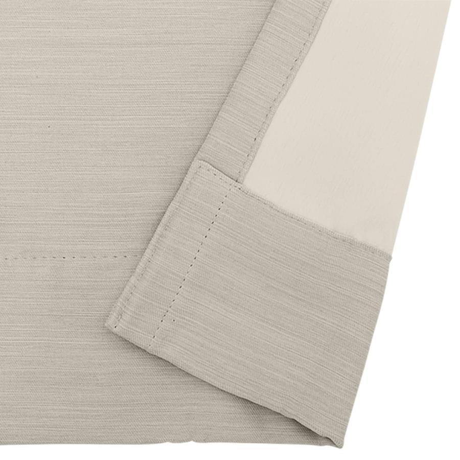 ニトリ（NITORI） 遮光3級・防炎カーテン(パレット3 グレー 100X110X2