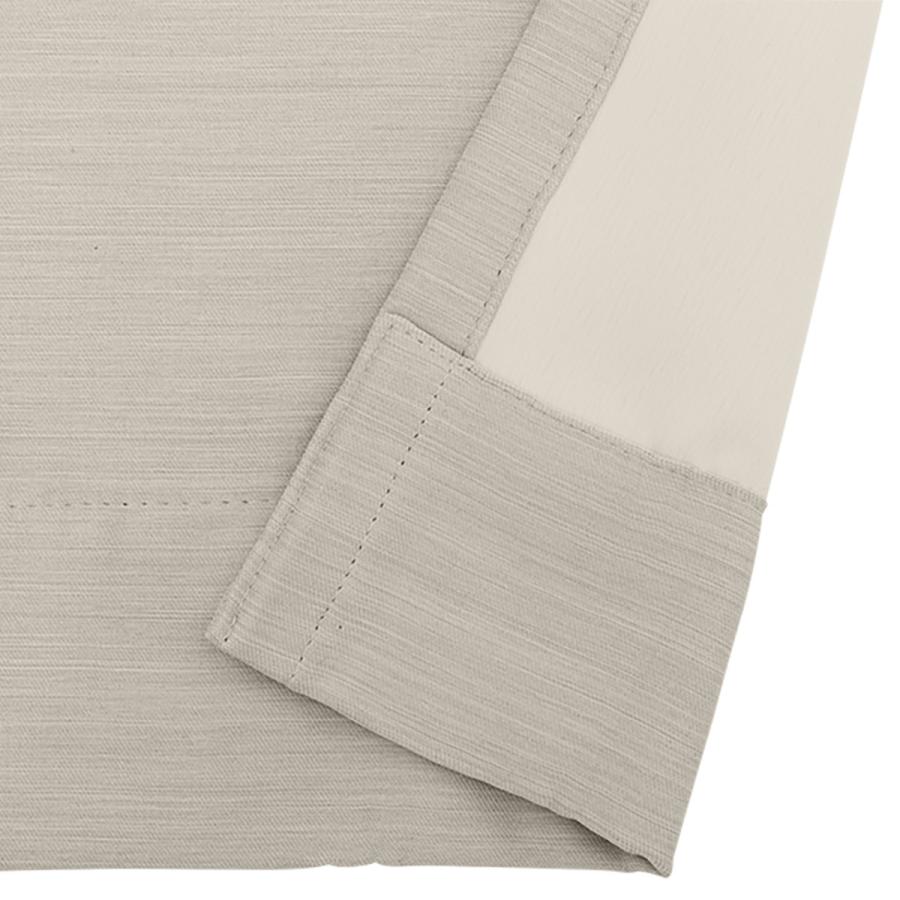 ニトリ（NITORI） 遮光3級・防炎カーテン(パレット3 グレー 100X190X2