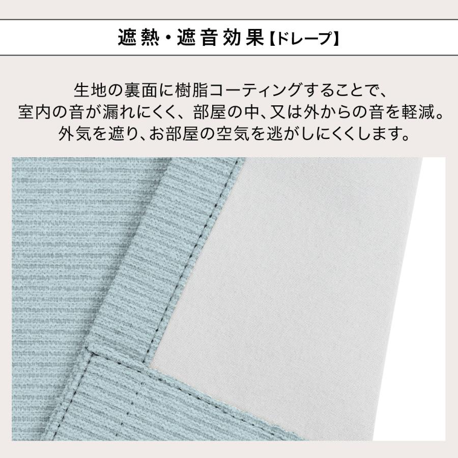 ニトリ（NITORI） 遮光1級・遮熱・遮音カーテン＆遮熱・遮像レース4枚