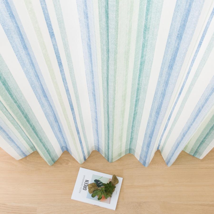 ニトリ（NITORI） カーテン＆レース 4枚セット(RP008 GR 100X135X4