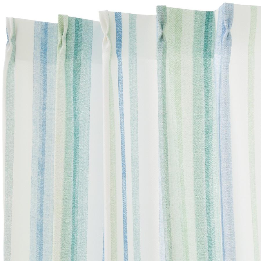 ニトリ（NITORI） カーテン＆レース 4枚セット(RP008 GR 100X135X4