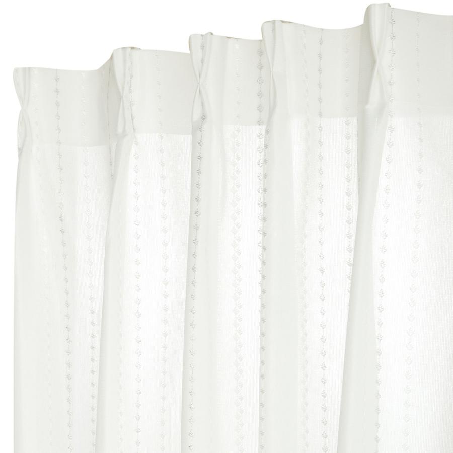 ニトリ（NITORI） （1枚入り）遮熱・ミラーレースカーテン(シズク