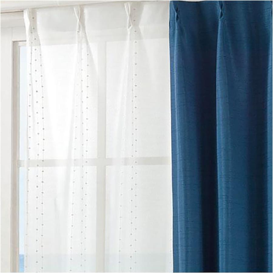 1枚入り レースカーテン ミーティア ホワイト 100x108x1 ニトリ 玄関先迄納品 ニトリ Yahoo 店 通販 Yahoo ショッピング