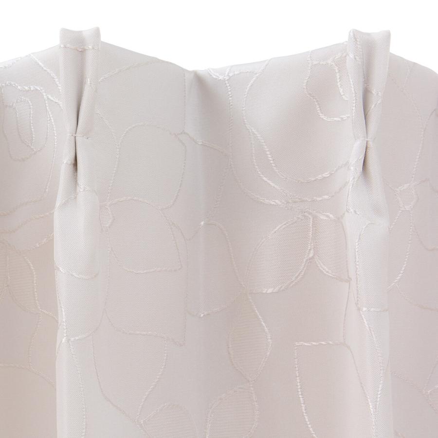 裏地付き遮光2級・遮熱カーテン(メリア アイボリー 100X178X2)通販