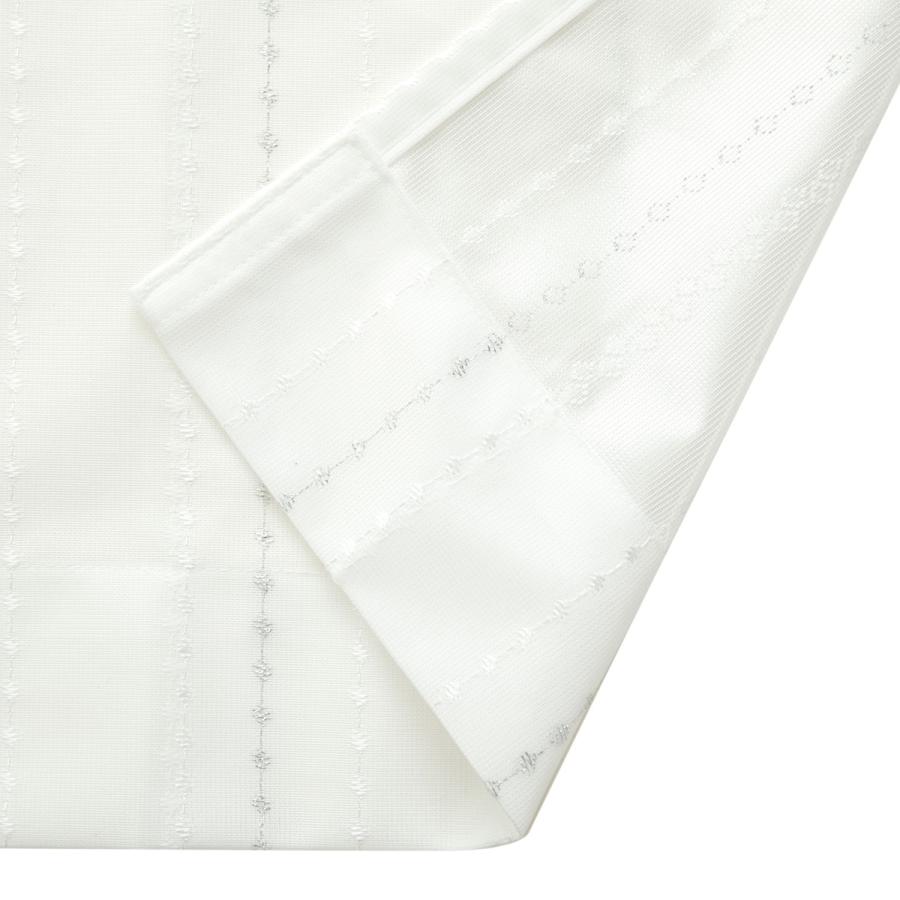 ニトリ（NITORI） （1枚入り）遮熱・ミラーレースカーテン(シズク