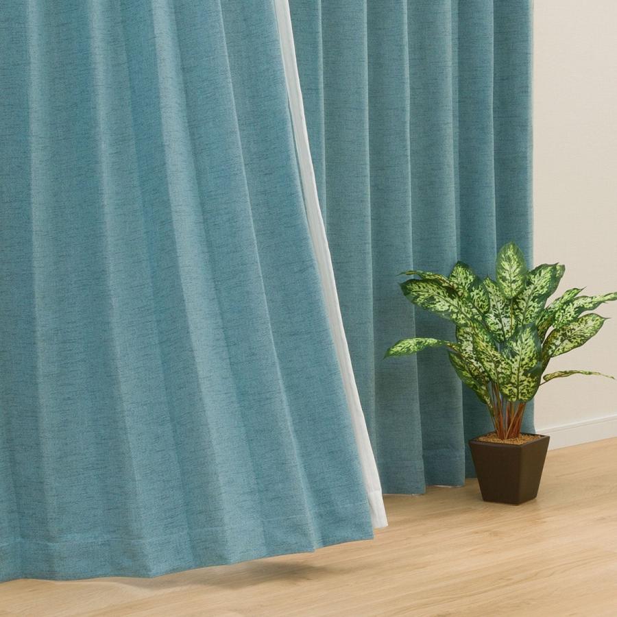 遮光2級カーテン エスト ターコイズブルー 100x210x2 ニトリ 玄関先迄納品 ニトリ Yahoo 店 通販 Yahoo ショッピング