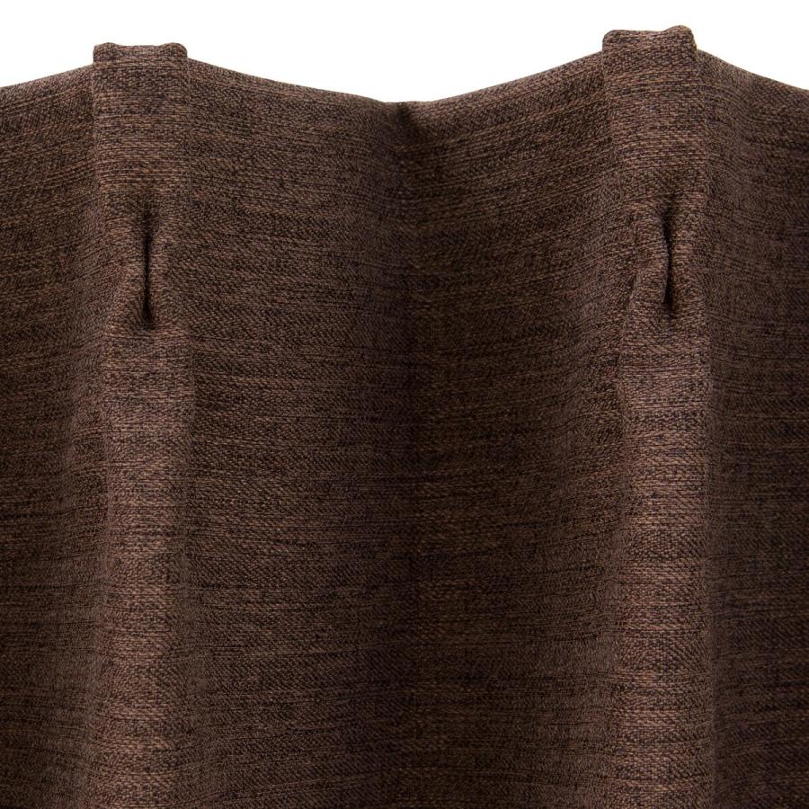 ニトリ　カーテン　アクト(ブラウン)　エコナチュレST　遮光1級·遮熱 ニトリ（NITORI） （1枚入り）遮光1級・遮熱・消臭カーテン(アクト