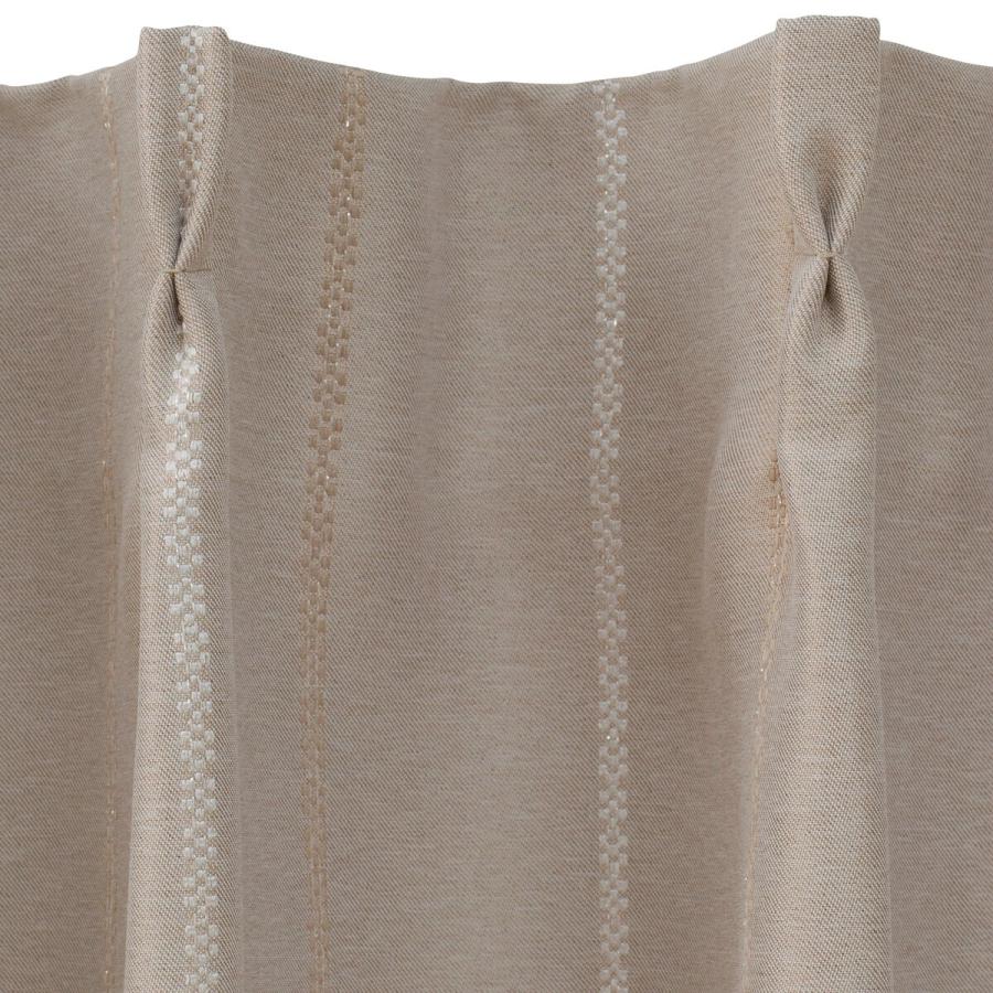 ニトリ カーテン ベージュ 2枚 ニトリ 遮光2級カーテン(RD027 ベージュ 100X200X2) 2枚 両開き