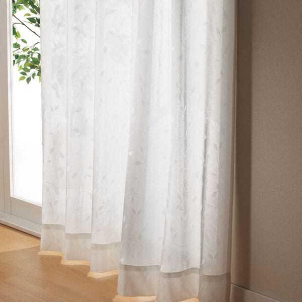 1枚入り 遮熱 防炎 遮像レースカーテン ホノカ 100x108x1 ニトリ 玄関先迄納品 ニトリ Yahoo 店 通販 Yahoo ショッピング