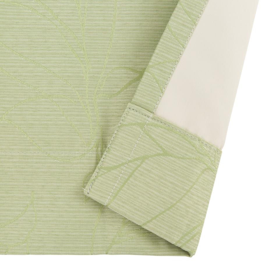 ニトリ 遮光1級・遮熱・遮音カーテン(リラ イエローグリーン 100X110X2