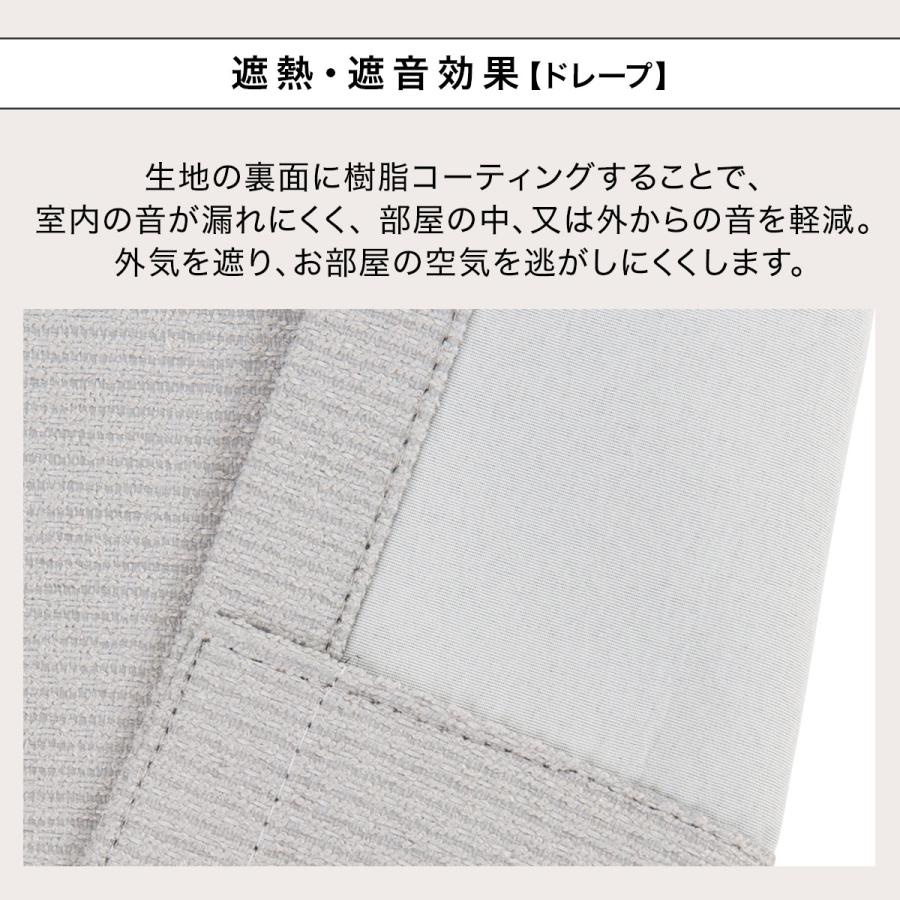 ニトリ 遮光1級・遮熱・遮音カーテン＆遮熱・遮像レース4枚